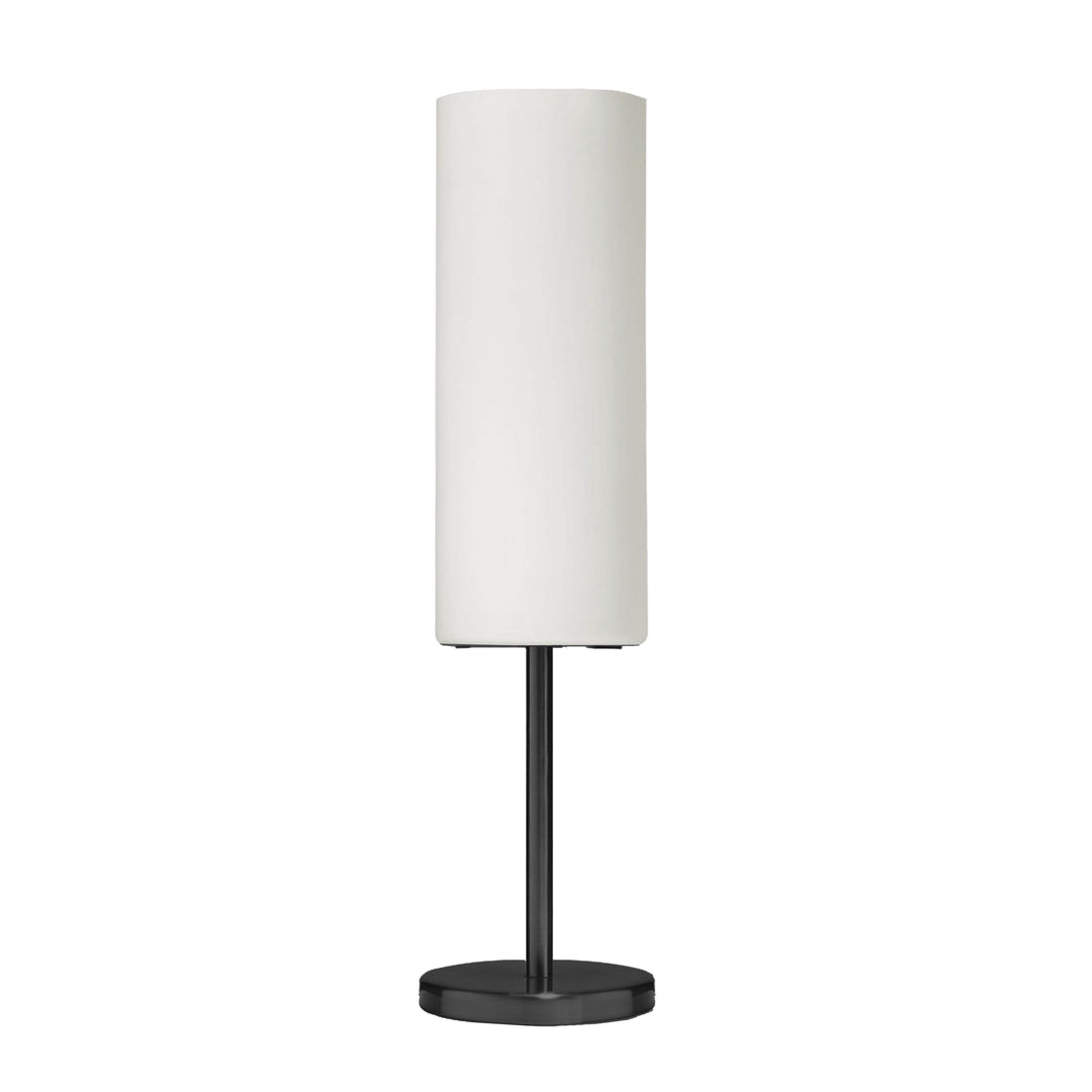 Dainolite Table Lamp, White Frosted Glass