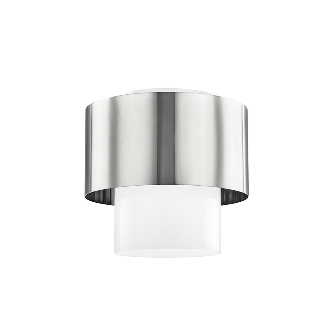 Corinth Flush Mount - Polished Nickel