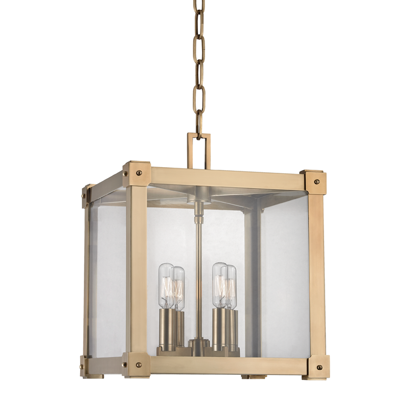 Forsyth Pendant 15" - Aged Brass