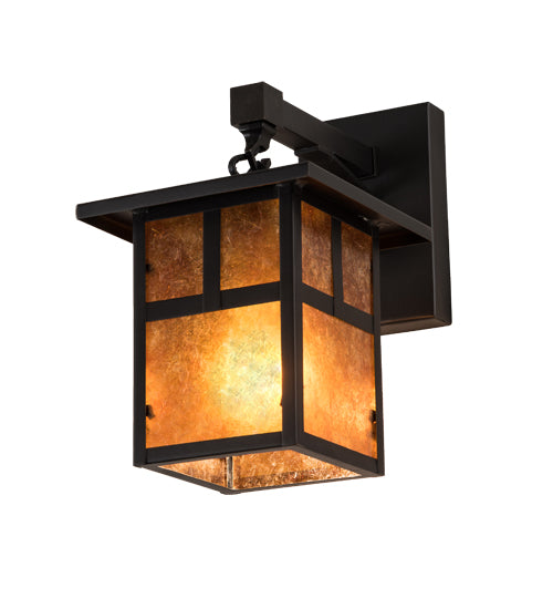 6.5" Wide Hyde Park "T" Mission Hanging Wall Sconce