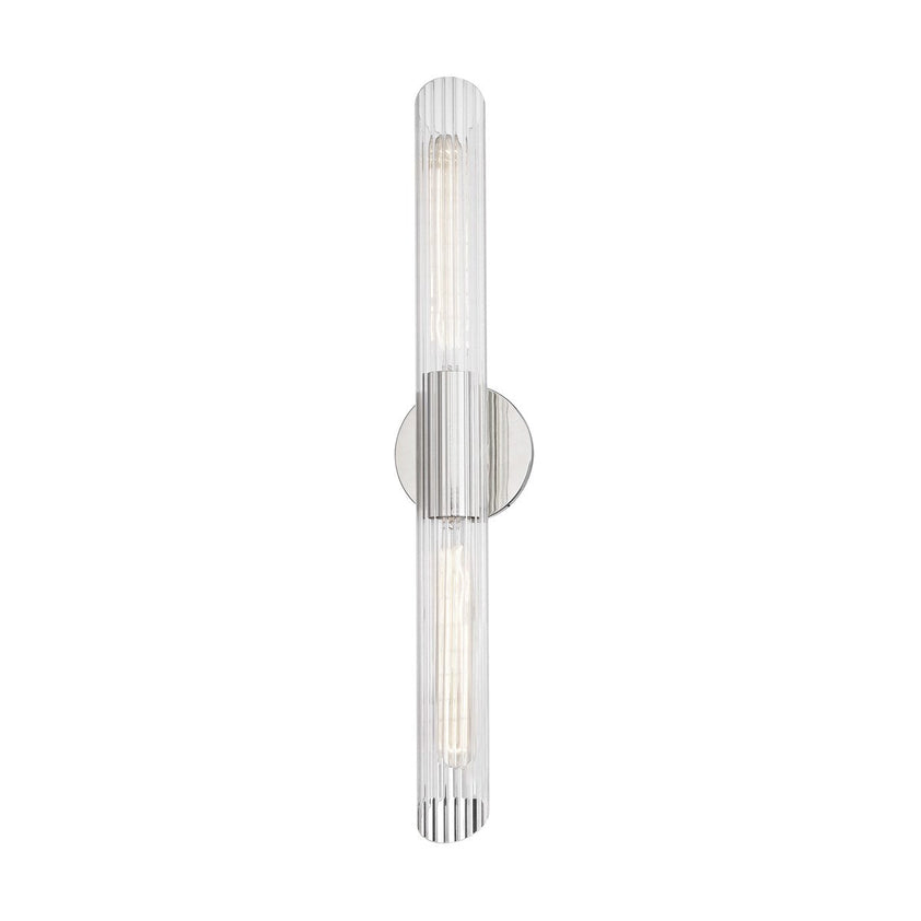 Cecily Wall Sconce 24" - Polished Nickel