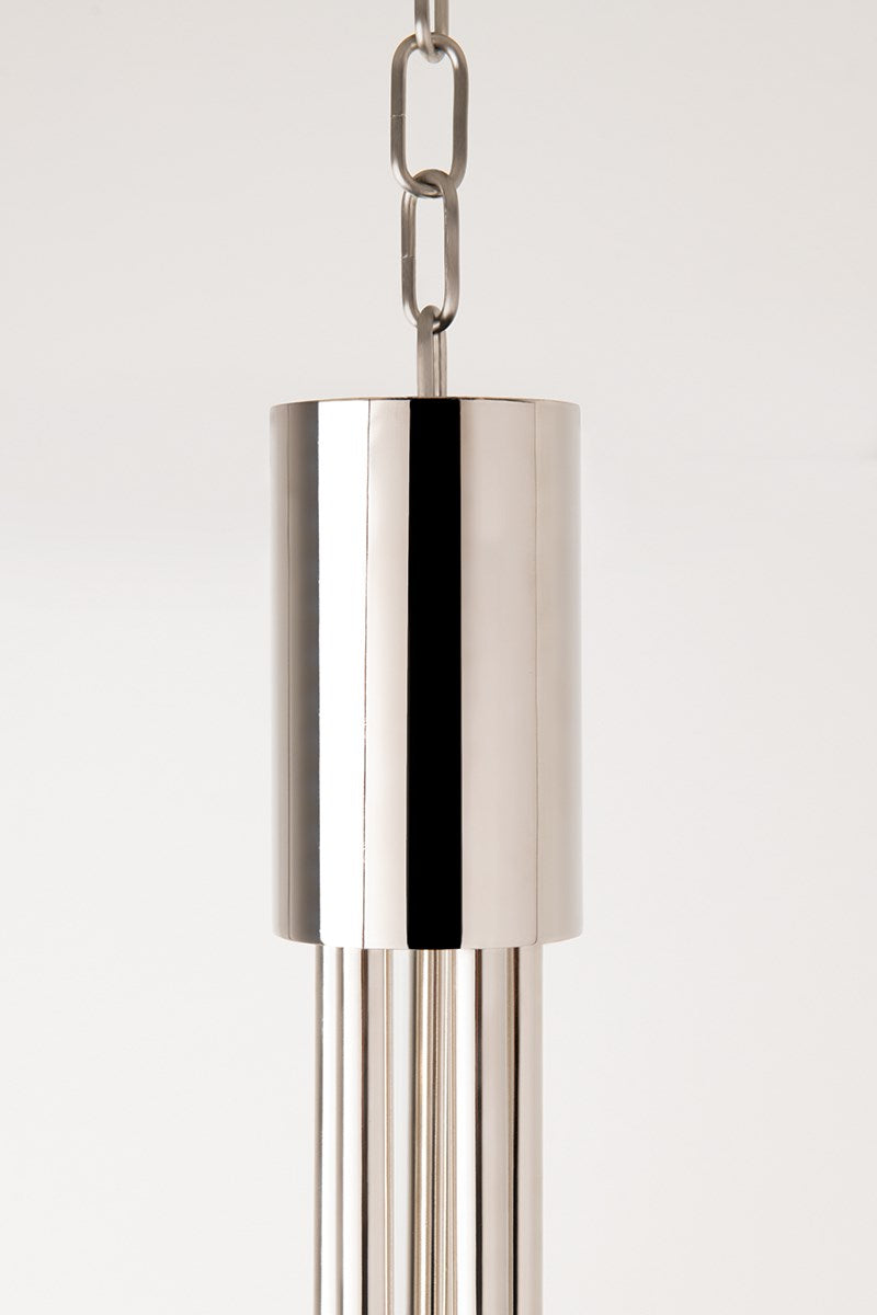 Margot Pendant Extended ,12" - Polished Nickel