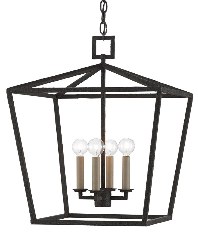 Denison Black Medium Lantern