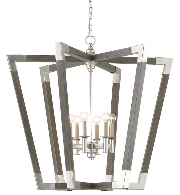 Bastian Large Gray Chandelier