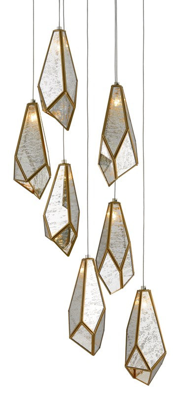 Glace 7-Light Multi-Drop Pendant