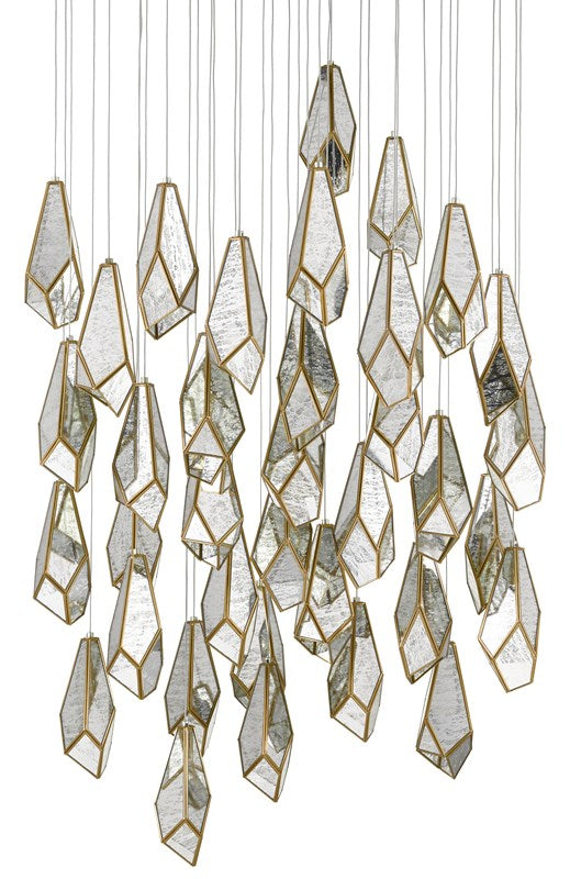 Glace 36-Light Multi-Drop Pendant