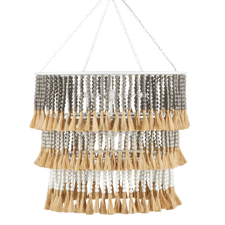 St. Barts Taupe Chandelier