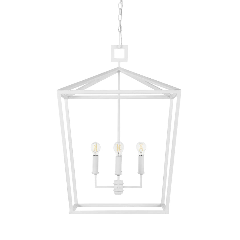 Denison White Grande Chandelier