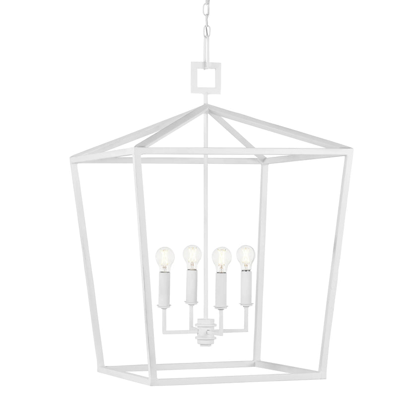 Denison White Grande Chandelier