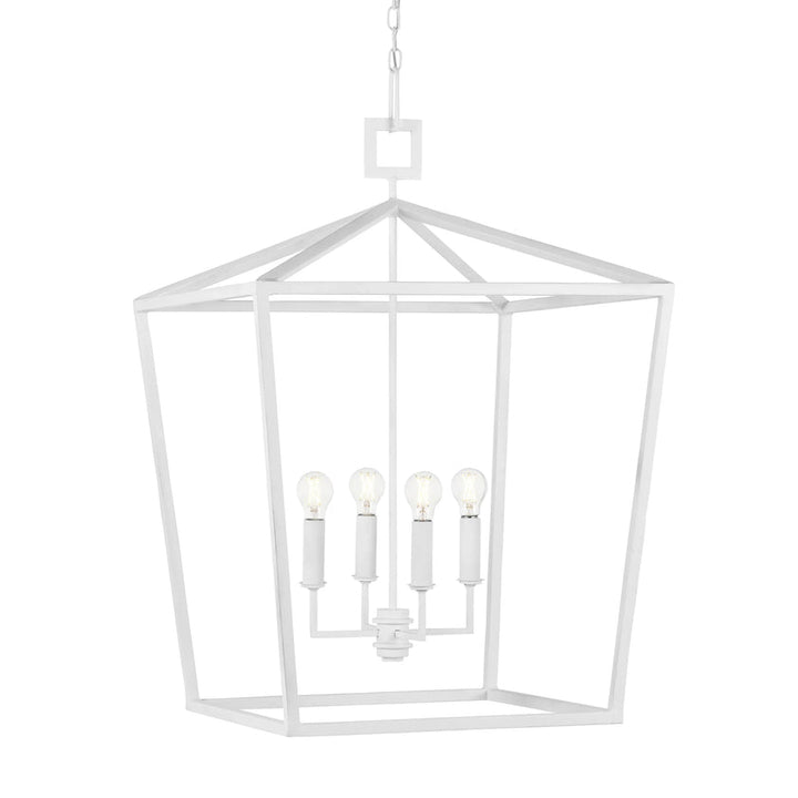 Denison White Grande Chandelier