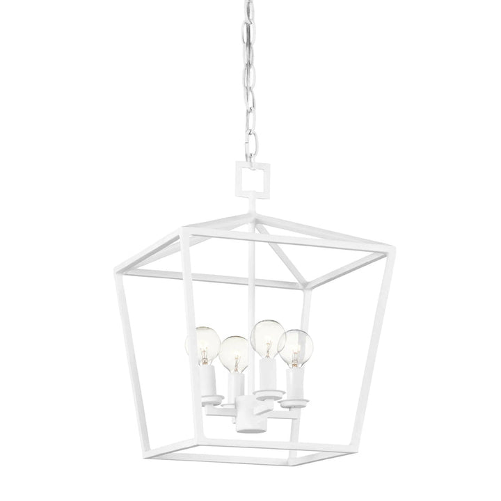 Denison White Small Chandelier