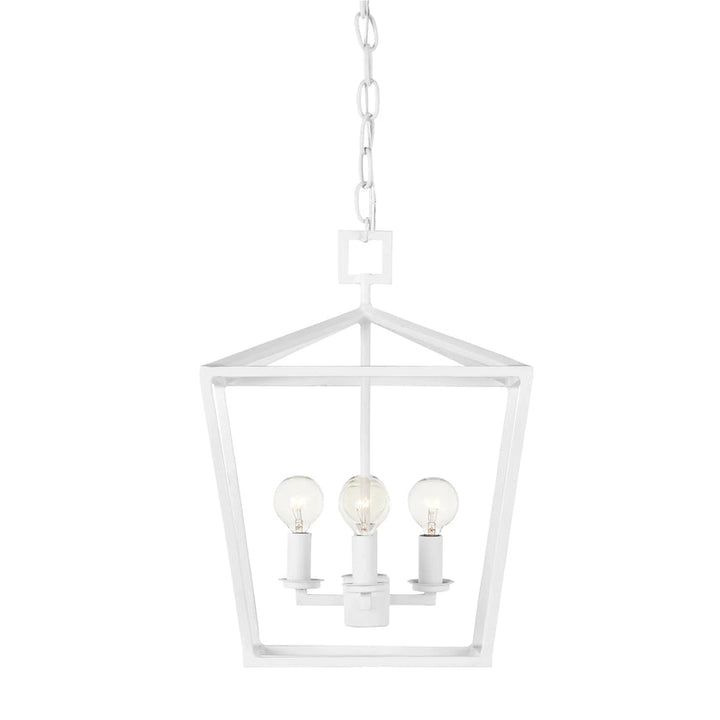 Denison White Small Chandelier