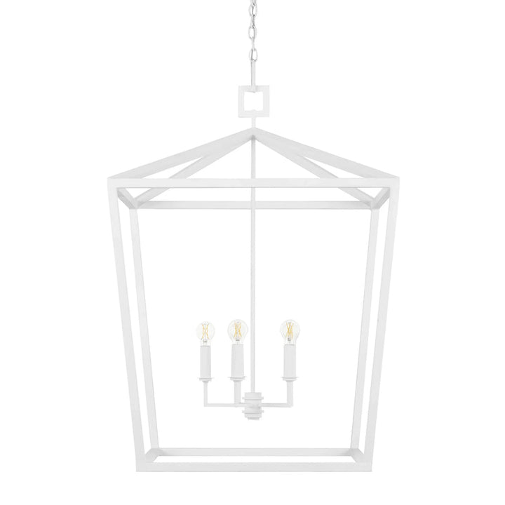 Denison White Large Chandelier