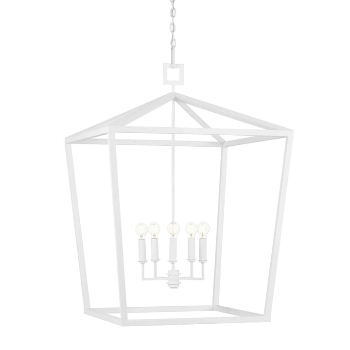 Denison White Large Chandelier