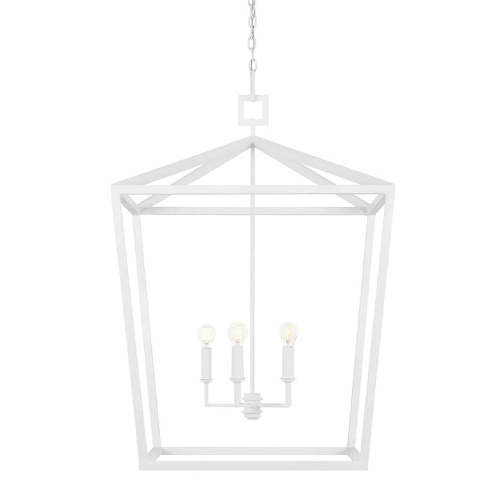 Denison White Large Chandelier