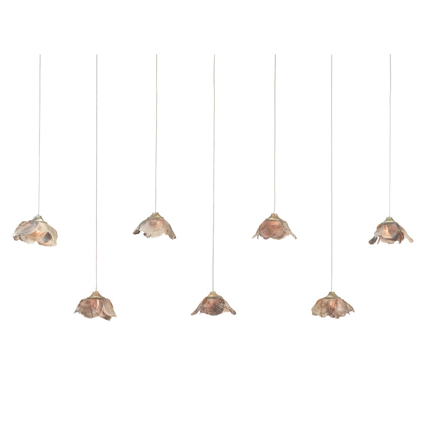 Catrice Rectangular 7-Light Multi-Drop Pendant