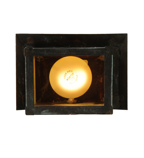 6.5" Wide Seneca Winter Pine Wall Sconce