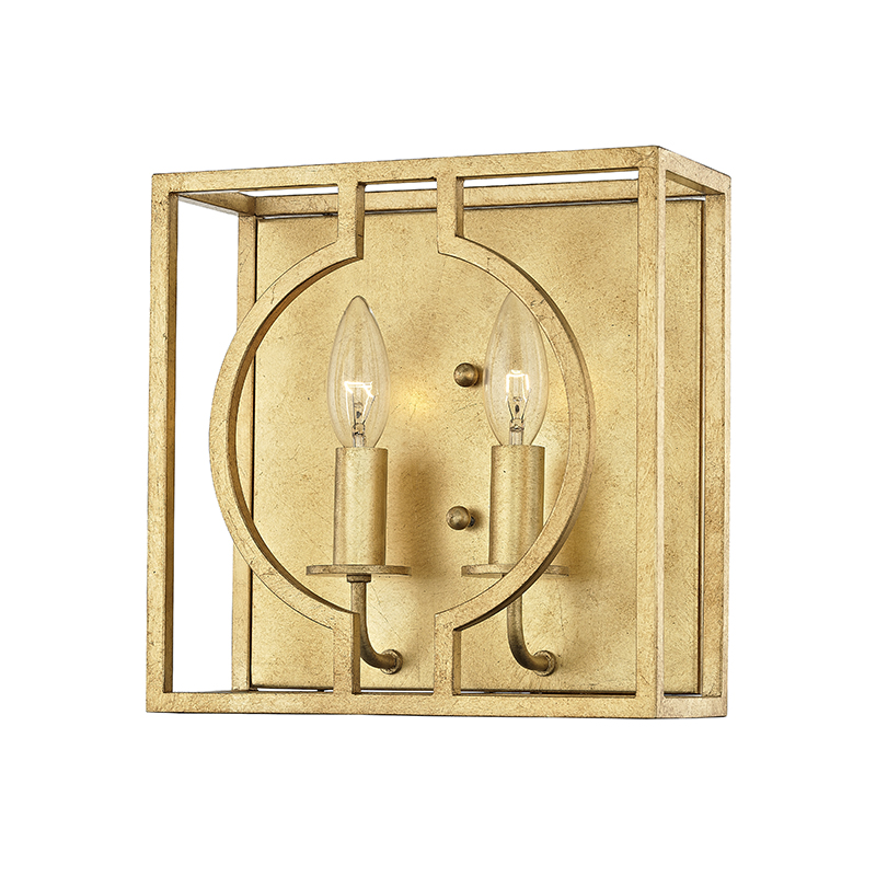 Octavio Wall Sconce - Gold Leaf