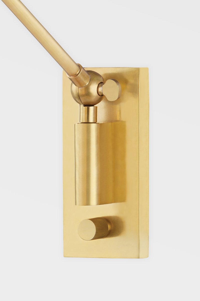 Wayne Wall Sconce - Aged Brass