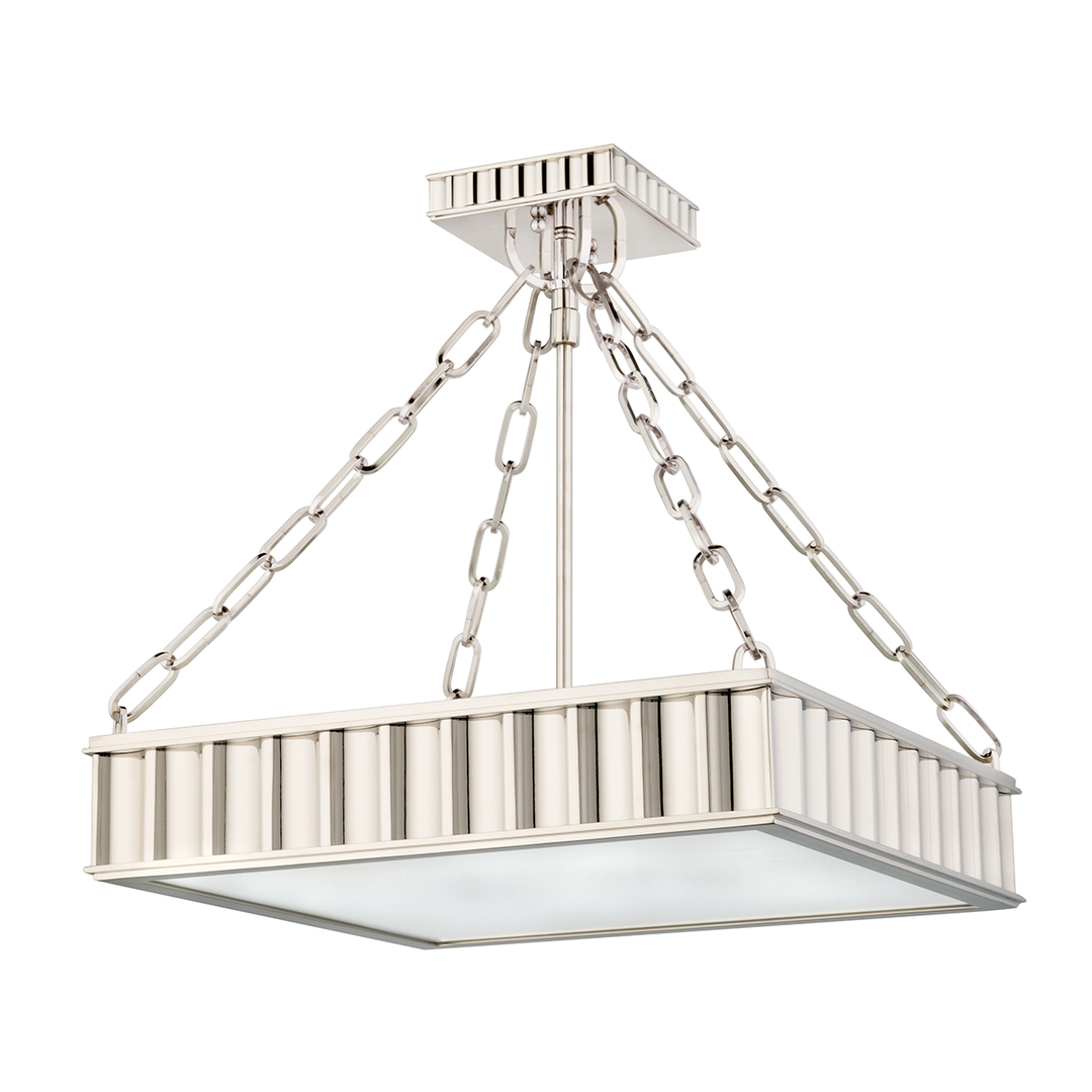 Middlebury Semi Flush 16" - Polished Nickel