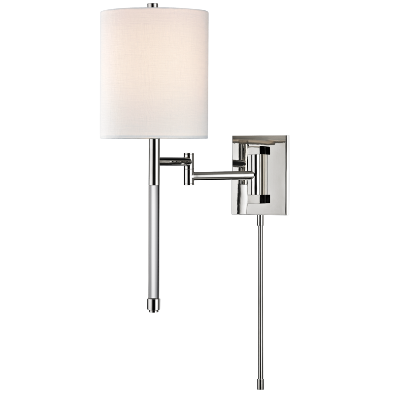 Englewood Wall Sconce - Polished Nickel