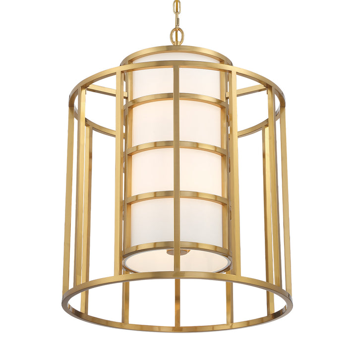 Crystorama Brian Patrick Flynn Hulton 6 Light Luxe Gold Chandelier