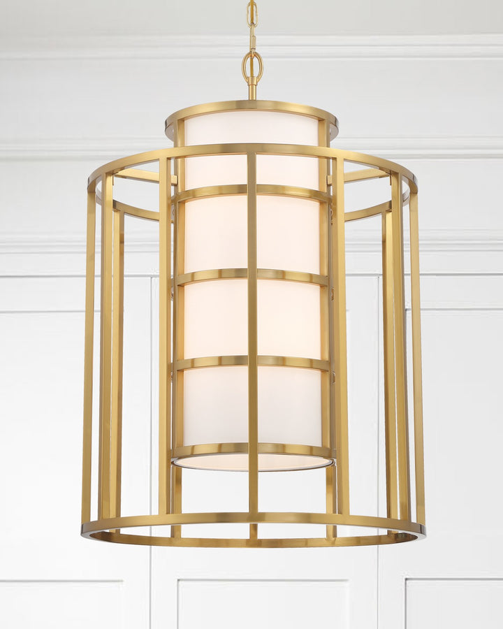 Crystorama Brian Patrick Flynn Hulton 6 Light Luxe Gold Chandelier