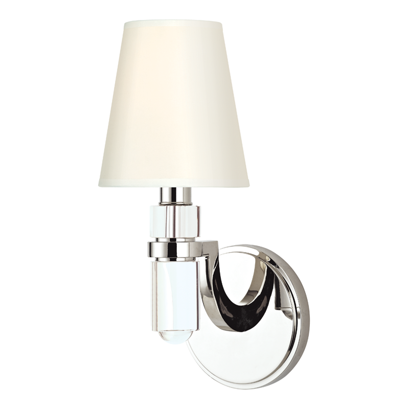 Dayton Wall Sconce 5" - Polished Nickel