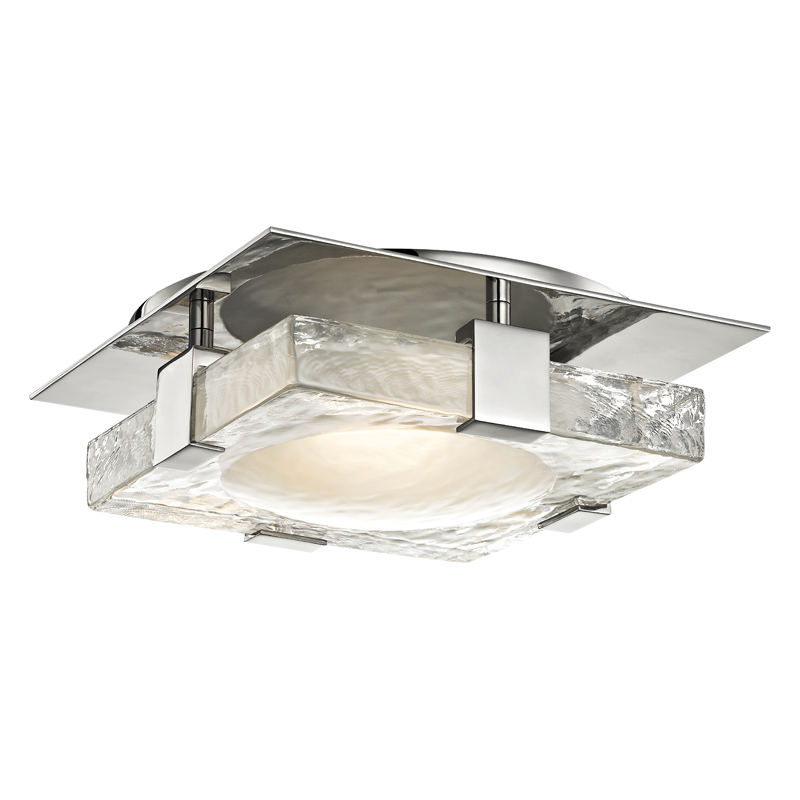 Bourne Wall Sconce 10" - Polished Nickel