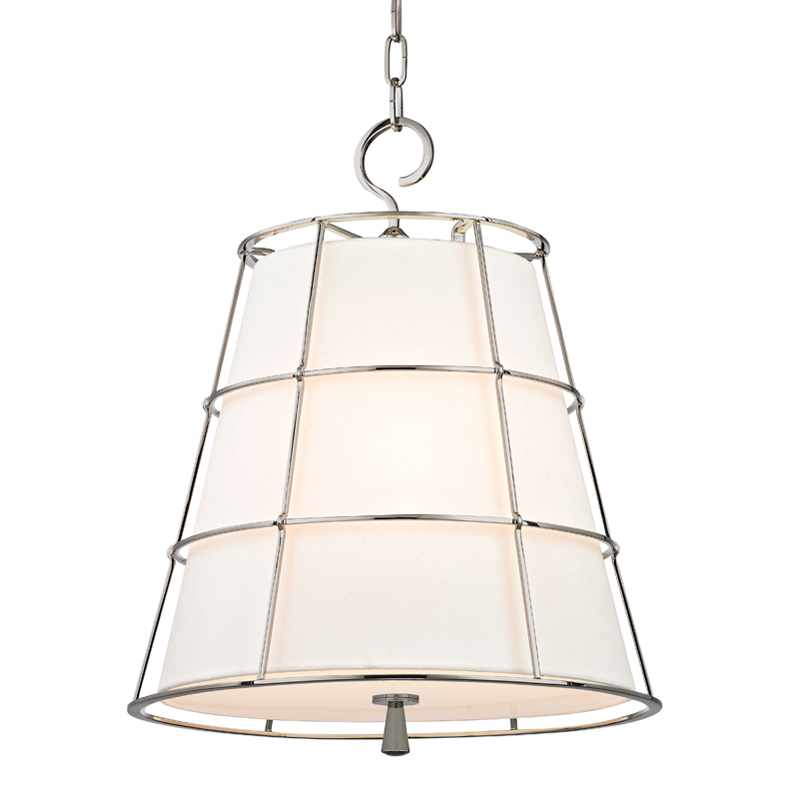 Savona Pendant 21" - Polished Nickel