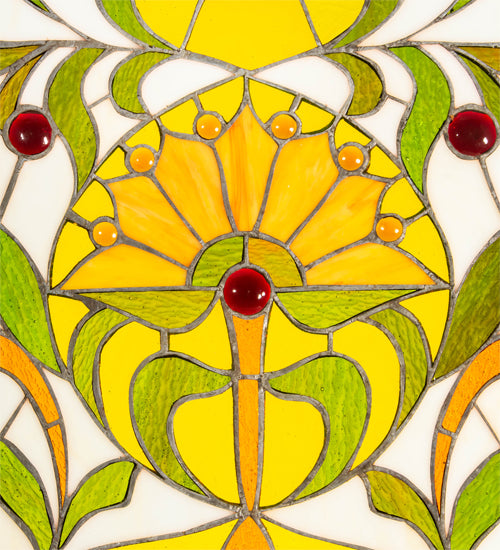 20"W X 30"H Picadilly Stained Glass Window