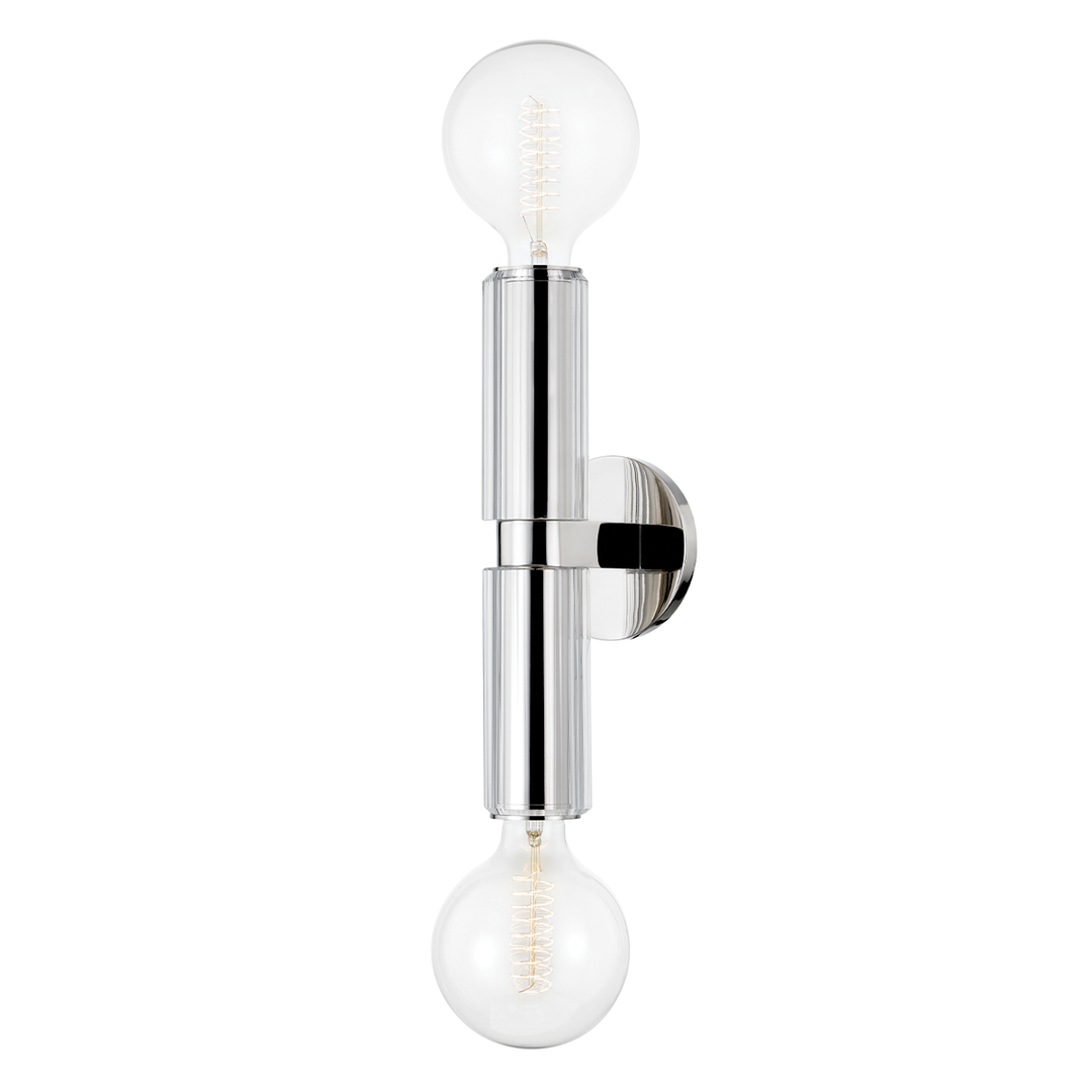 Gilbert Wall Sconce 24" - Polished Nickel