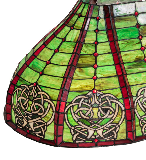 40" Long Celtic Knot Oblong Shade