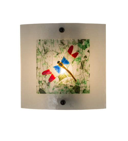 11"W Metro Fusion Il Drago Wall Sconce