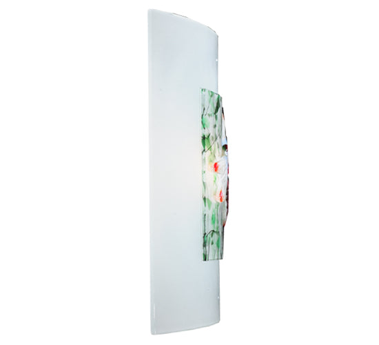 11"W Metro Fusion Il Drago Wall Sconce