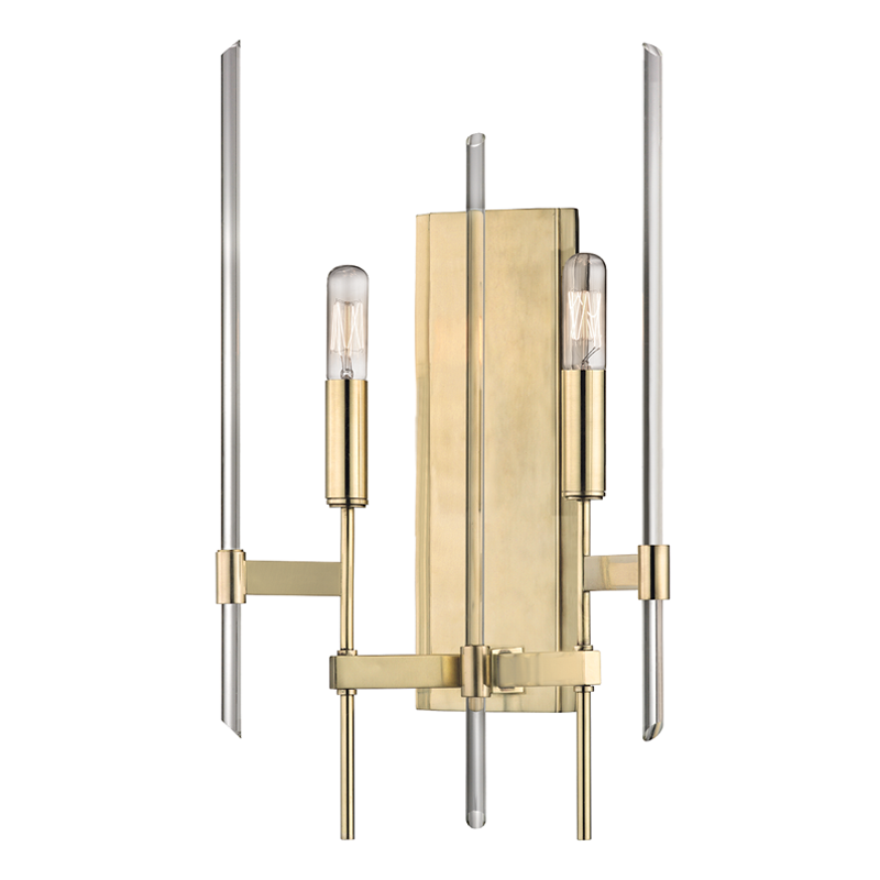 Bari Wall Sconce - Aged Brass