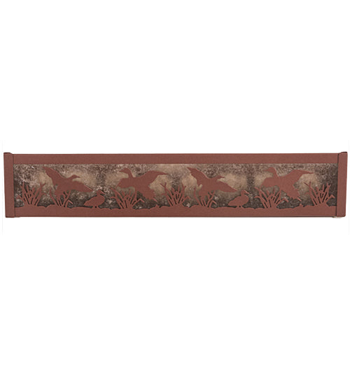 24" Wide Ducks In Flight Vanity Light