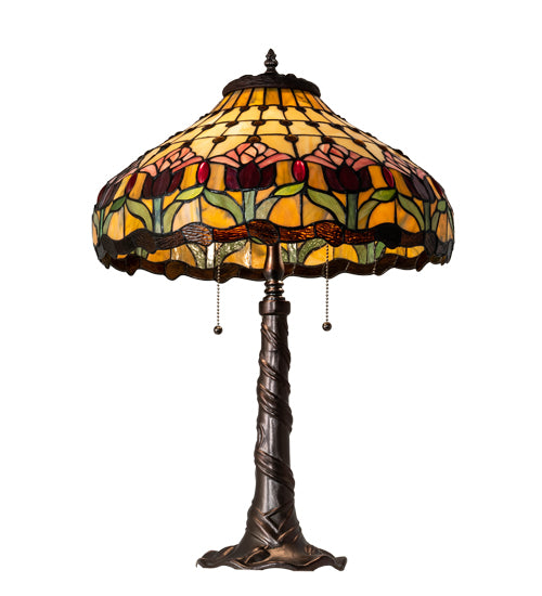 26" High Colonial Tulip Table Lamp