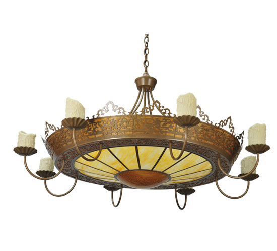 47"W Stanley 8 Arm Chandelier