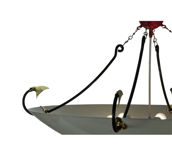 56"W Fishing Bobber Inverted Pendant