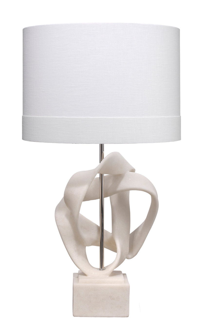 Intertwined Table Lamp-White-9INTERTWINW