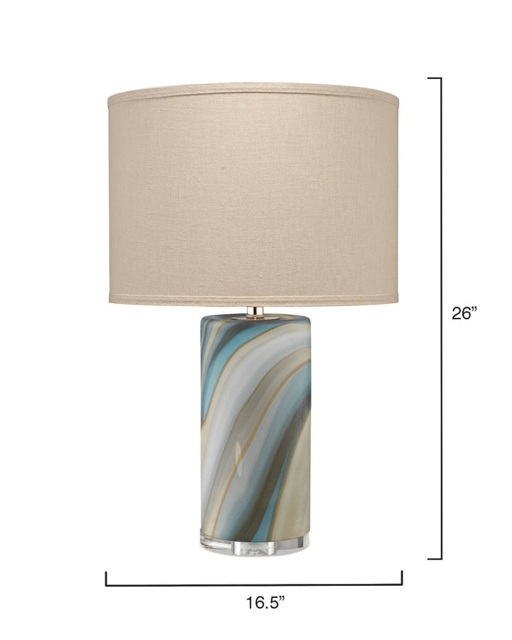 Terrene Table Lamp-Blue