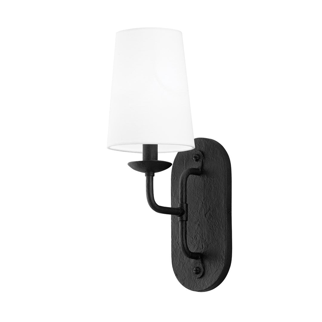 Moe - Wall Sconce - Black Iron