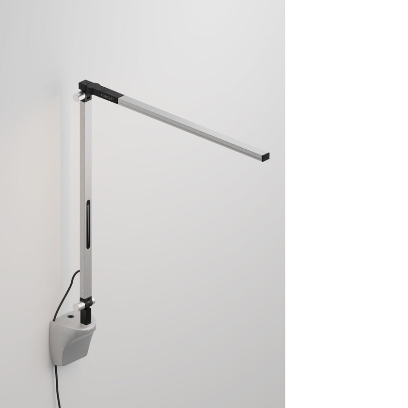 Z-Bar Solo Mini Desk Lamp with Wall Mount