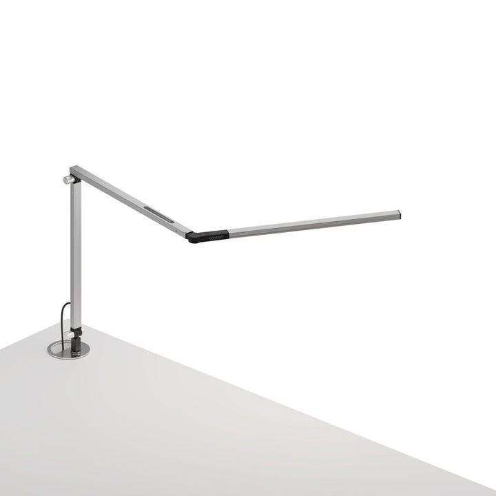 Z-Bar Mini Desk Lamp with Grommet Mount