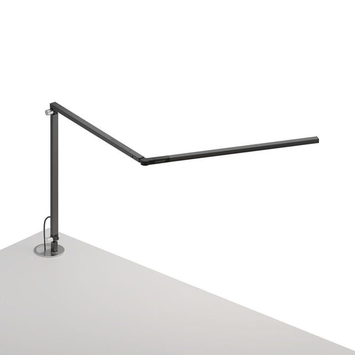 Z-Bar Slim Desk Lamp with Grommet Mount