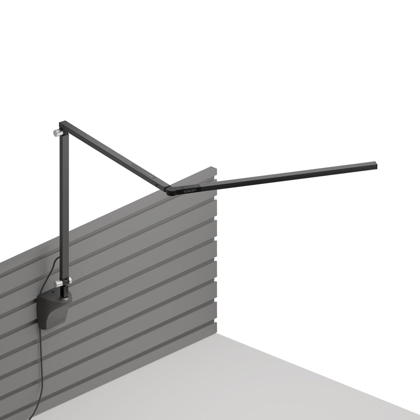 Z-Bar Slim Desk Lamp with Slatwall Mount