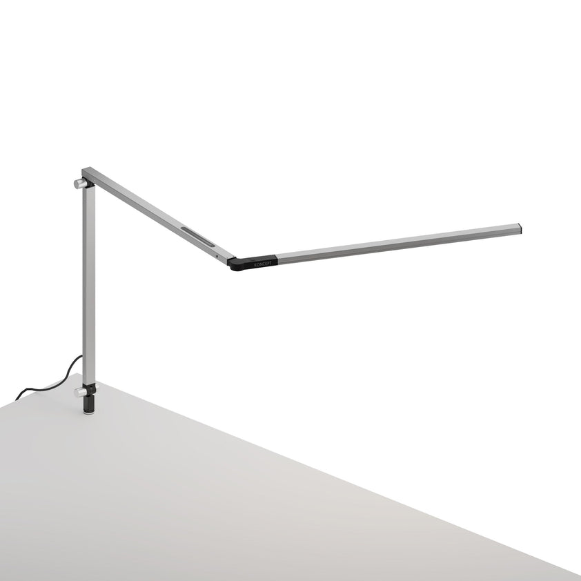 Z-Bar Slim Desk Lamp with Through-Table Mount