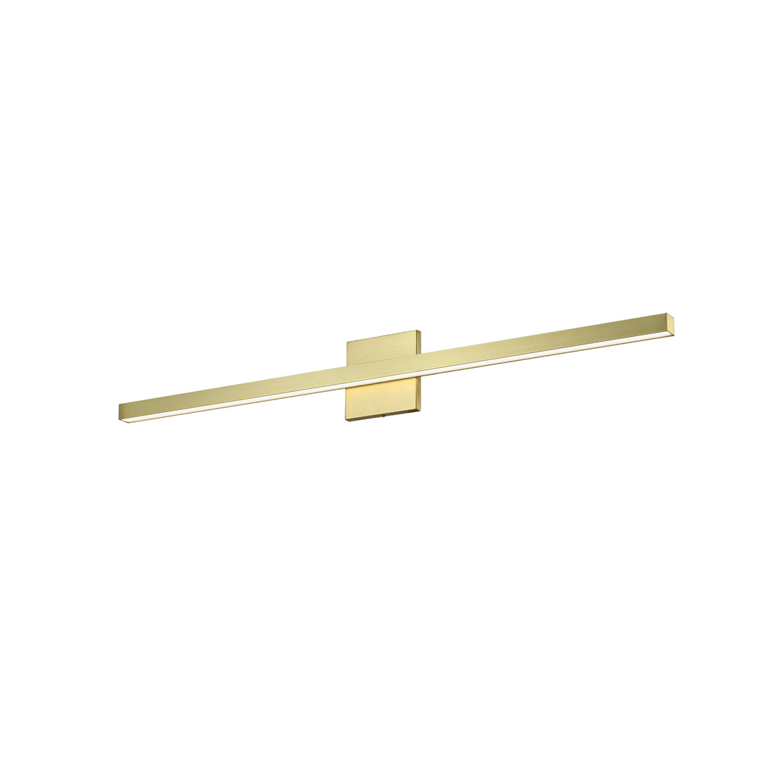 Dainolite 24W Vanity, Aged Brass with Frosted Acrylic Diffuser