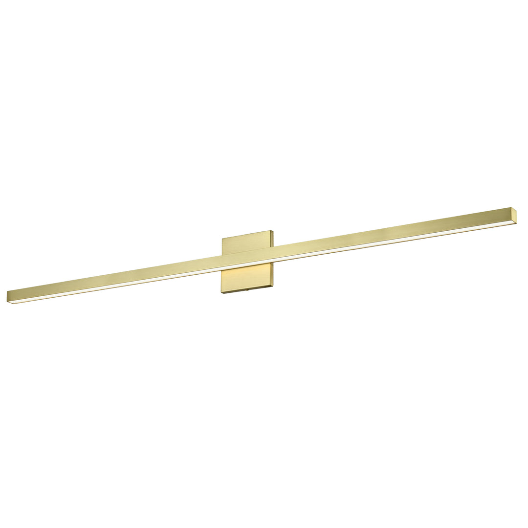 Dainolite 36W Vanity, Aged Brass with Frosted Acrylic Diffuser